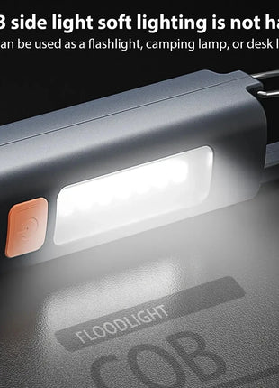 1-10PCS Super Bright COB Side Lights LED XPE Mini Portable Torch