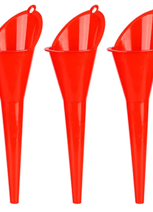 Car Long Stem Funnel Gasoline Engine Oil Fuel Filling Tool Motorcycle