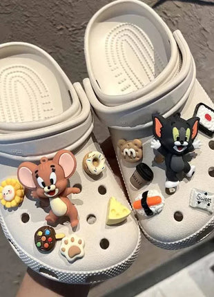 MINISO Tom and Jerry set  Anime Character for Cute Cartoon Shoe Charms
