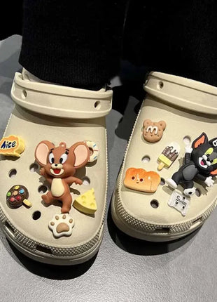 MINISO Tom and Jerry set  Anime Character for Cute Cartoon Shoe Charms