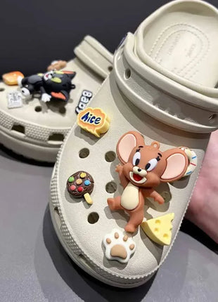MINISO Tom and Jerry set  Anime Character for Cute Cartoon Shoe Charms