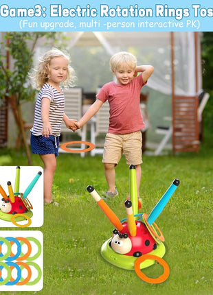 4 Styles Ladybug Multifunction Exercise Machine Ferrule Jump Rocket