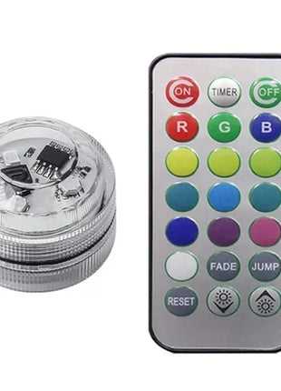 1Set Remote Control Car LED Interior Ambient Light - Colorful Adhesive