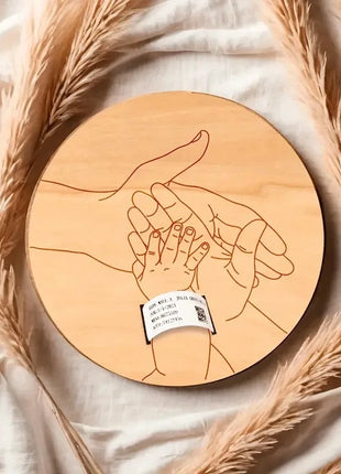 Newborn Engraved Keepsake Holder Photography Accessories  Personalized