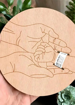 Newborn Engraved Keepsake Holder Photography Accessories  Personalized