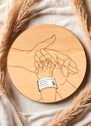 Newborn Engraved Keepsake Holder Photography Accessories  Personalized