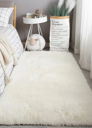 Soft Area Rugs Bedroom Carpet Fluffy Non-slip Tie-Dyed Fuzzy Shag