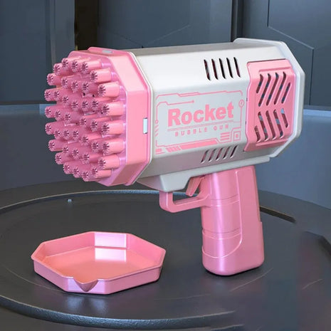 40 Hole Rocket Launcher Handheld Portable Electric Automatic Bubble