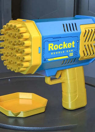 40 Hole Rocket Launcher Handheld Portable Electric Automatic Bubble
