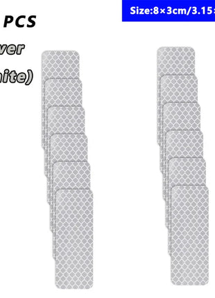 Car Wheel Hub Reflective Stripes Door Safety Opening Warning Sticker