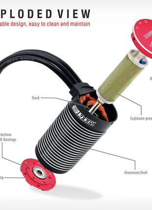 Surpass Hobby Rocket-RC Brushless Motor 4268 4274 4282 4292 for 1/8