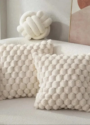 1pcs Pineapple Grid Turtle Pattern 3D Soft Plush Throw