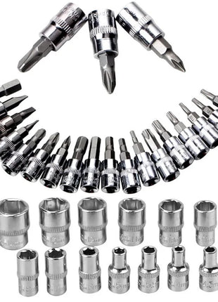 Wrench Set 46 Pcs Tool Kit For Car Tool Screwdriver And Bit Ratchet