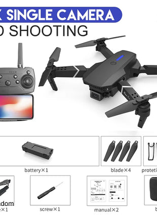 2024 E88Pro RC Drone 4K Professinal With 1080P Wide Angle HD Camera