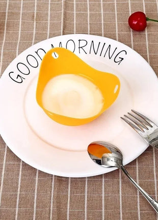 Egg Steamer Silicone Egg Poacher Pods Cooking Tool for Microwave Air