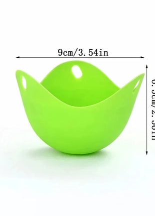 Egg Steamer Silicone Egg Poacher Pods Cooking Tool for Microwave Air