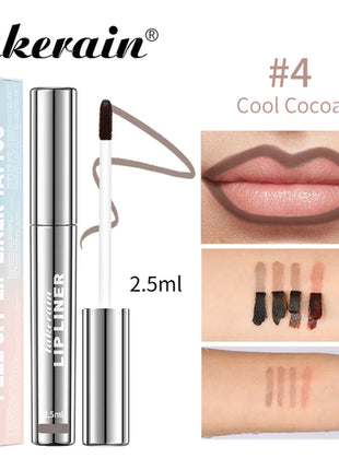 Waterproof Lip Liner Peel Off Tattoo Lipgloss Waterproof Long Lasting