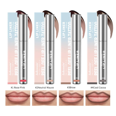 Waterproof Lip Liner Peel Off Tattoo Lipgloss Waterproof Long Lasting