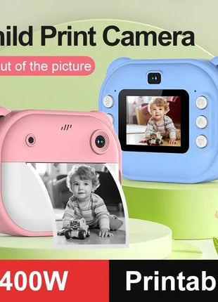 Children Digital Camera Instant Print for Kids Thermal Print Camera