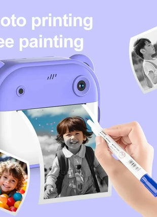 Children Digital Camera Instant Print for Kids Thermal Print Camera