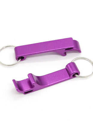 50*Personalized Engraved Bottle Opener Key Chain Wedding Favors