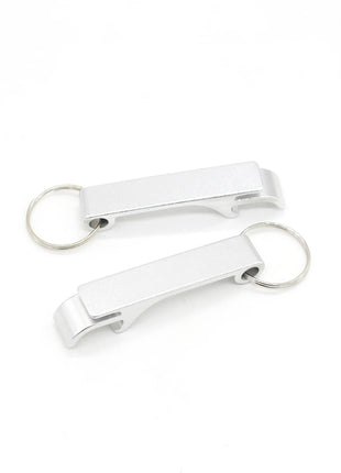 50*Personalized Engraved Bottle Opener Key Chain Wedding Favors