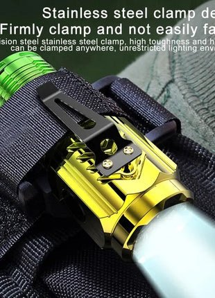 3LED Super Bright Flashlight Portable Mini Burst Flash Torch