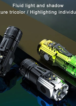 3LED Super Bright Flashlight Portable Mini Burst Flash Torch