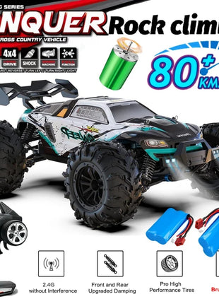 4WD Remote Control Car Off Road 4x4 RC High Speed Buggy Truck Super