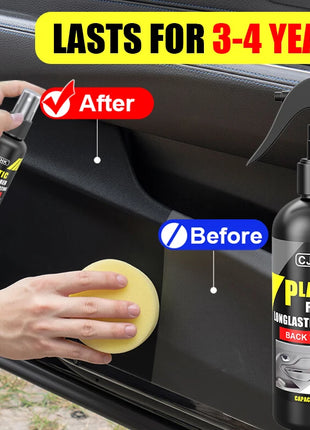 Car Plastic Restorer Back To Black Gloss Plastic Renovator Longlasting