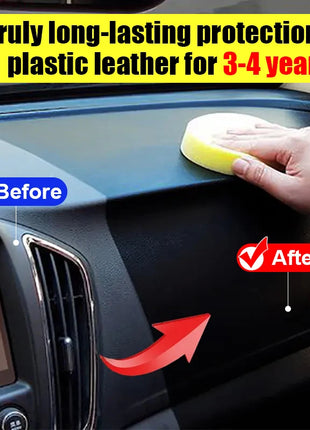 Car Plastic Restorer Back To Black Gloss Plastic Renovator Longlasting