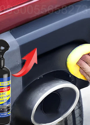 Car Plastic Restorer Coating Agent Auto Plastic Rubber Exterior Repair