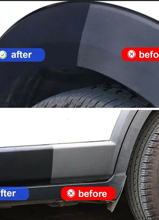 Car Plastic Restorer Coating Agent Auto Plastic Rubber Exterior Repair