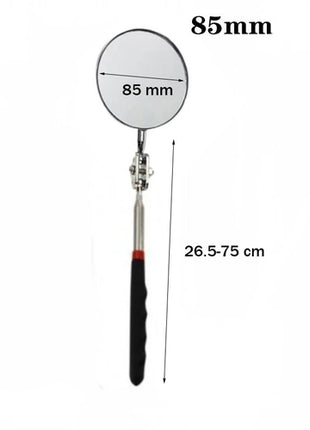 360° Inspection Mirror LED Light Telescoping Mirrors Extend Mechanic
