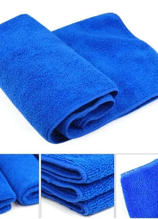 10Pcs Microfiber Towels Car Wash Drying Cloth Towel Household Cleaning