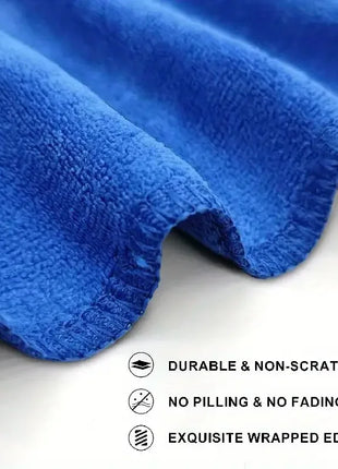 10Pcs Microfiber Towels Car Wash Drying Cloth Towel Household Cleaning