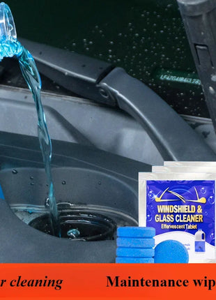 Car Windshield Glass Concentrated Washer Tablets Car Effervescent