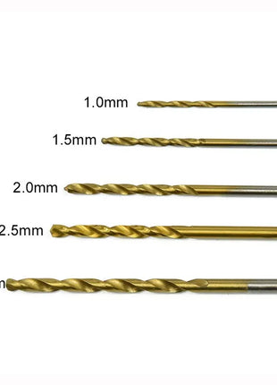 Titanium Plated Straight Shank Twist Drill High Quality Mini Twist