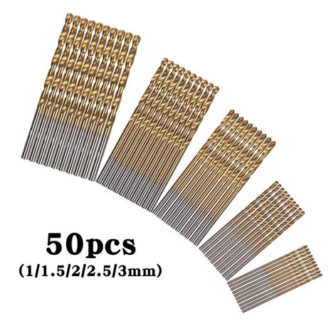 Titanium Plated Straight Shank Twist Drill High Quality Mini Twist