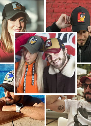 Hot Sale Unisex Anime Cartoon Cap High Quality Patch Draw Baseball Cap