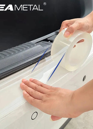 SEAMETAL Car Sticker Transparent Car Door Edge Stickers Anti Scratch