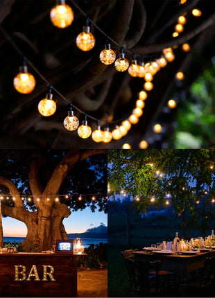 20～100 LED Solar Light Outdoor IP65 Waterproof String Fairy Lamps