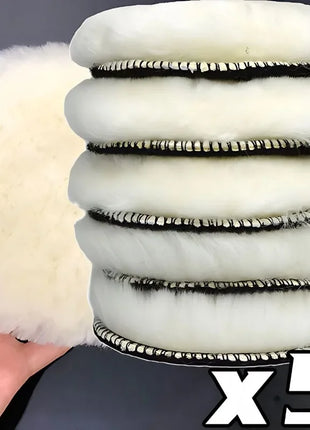 3/4/5/6/7 Inch Polishing Kit Polishing Pad Car Waxing Sponge Disk Wool