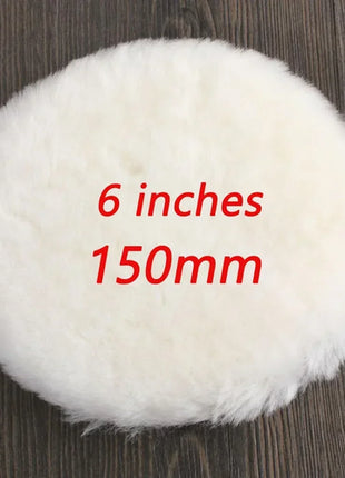 3/4/5/6/7 Inch Polishing Kit Polishing Pad Car Waxing Sponge Disk Wool