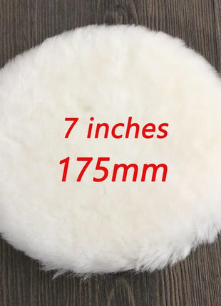 3/4/5/6/7 Inch Polishing Kit Polishing Pad Car Waxing Sponge Disk Wool
