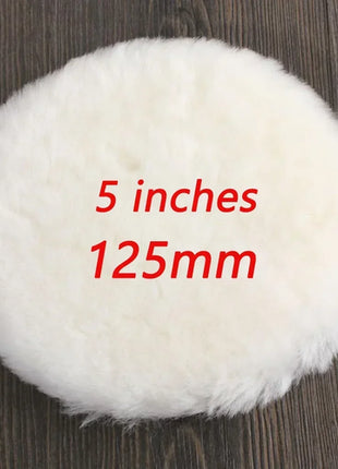3/4/5/6/7 Inch Polishing Kit Polishing Pad Car Waxing Sponge Disk Wool