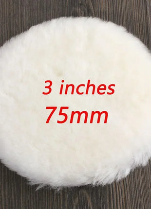 3/4/5/6/7 Inch Polishing Kit Polishing Pad Car Waxing Sponge Disk Wool