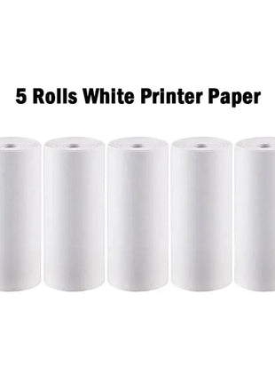 HD Mini Portable Printer Thermal Paper Universal 57mm Self-adhesive