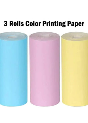 HD Mini Portable Printer Thermal Paper Universal 57mm Self-adhesive