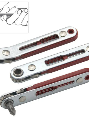 Multifunctional Bidirectional Forward and Reverse Ratchet Screwdriver